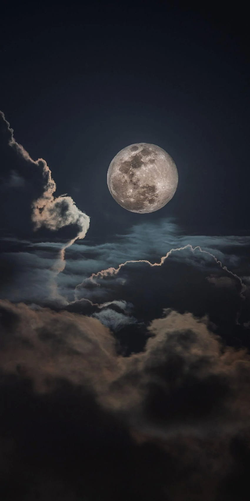 Night, clouds and moon, sky, moon sky mobile HD phone wallpaper Pxfuel