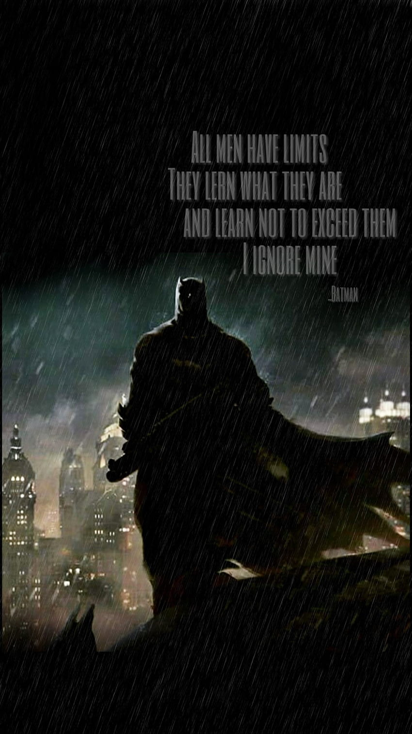 Batman Why Do We Fall, gepostet von Michelle Cunningham HD-Handy-Hintergrundbild