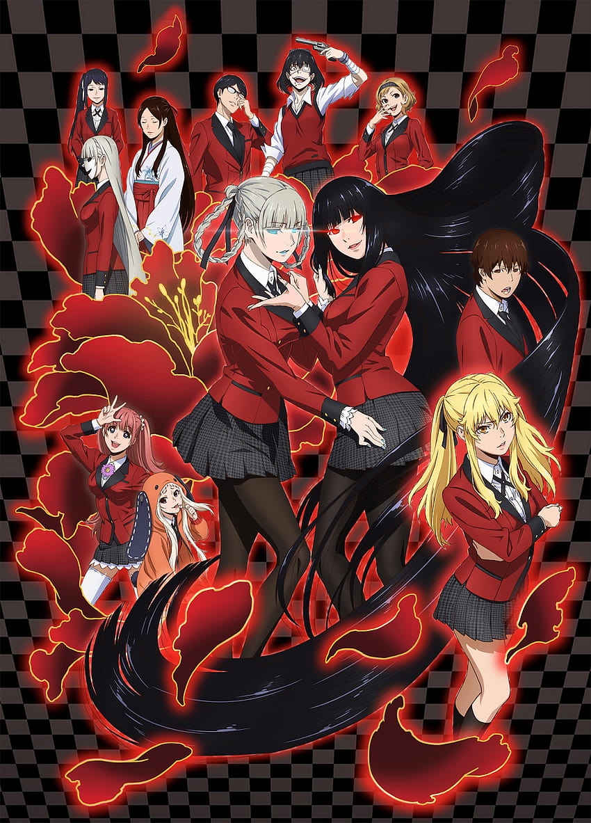 Jabami Yumeko Kakegurui, esthétique kakegurui yumeko Fond d'écran de téléphone HD