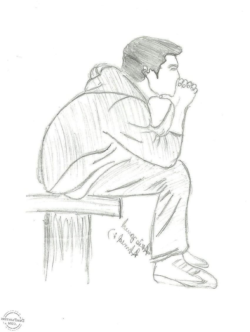 Trauriges Zeichnen bei GetDrawings, traurige Pose Jungs HD-Handy-Hintergrundbild