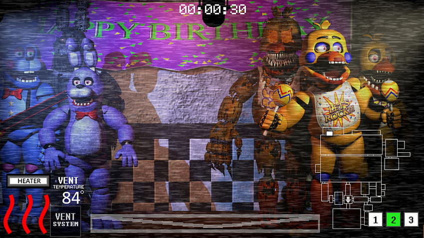 Five Nights at Freddy's Fangames w Game Jolt Tapeta HD
