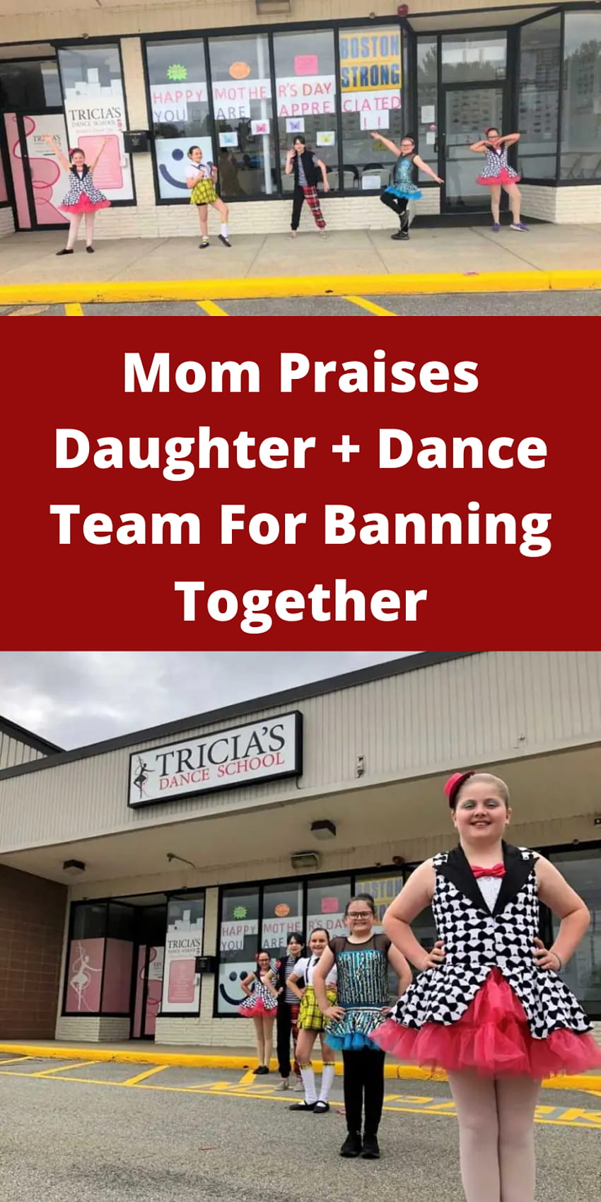Mom praises daughter + dance team for banning together on recital day for social distanced unity in 2020, mommy and daughter dance HD phone wallpaper