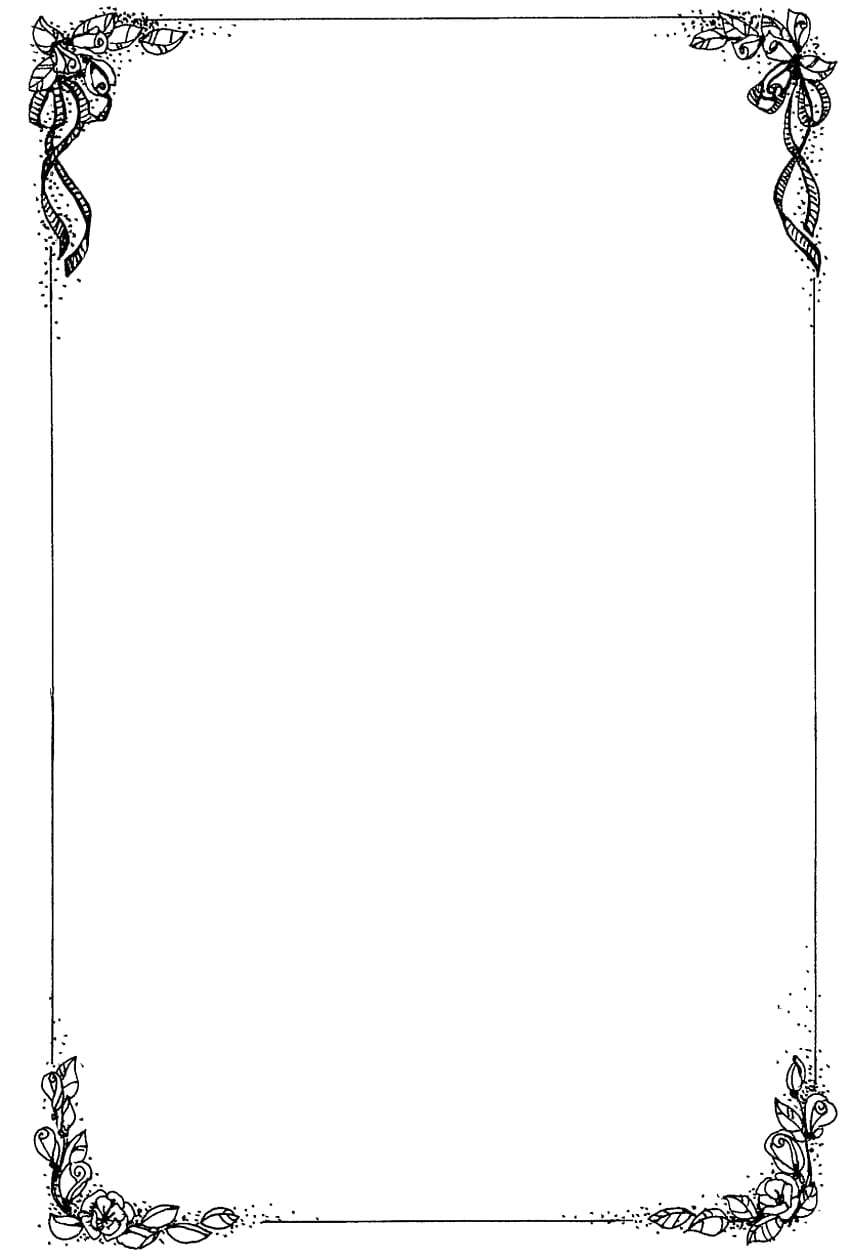 Diseños de bordes en blanco y negro fondo de pantalla del teléfono | Pxfuel