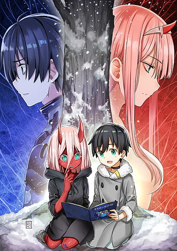 Steam Workshop::Darling in the Franxx - Zero Two and Hiro - Animated