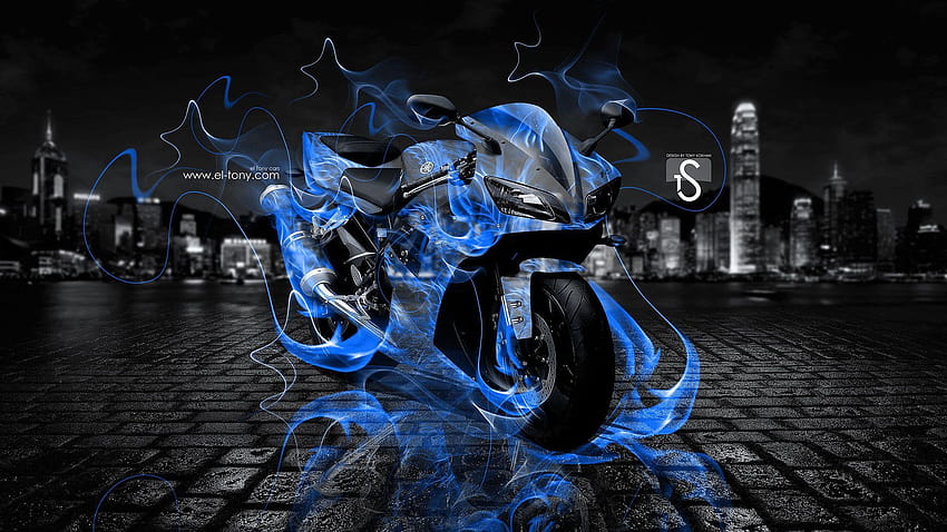Blue Fire Skull, ghost rider blue flame HD wallpaper | Pxfuel