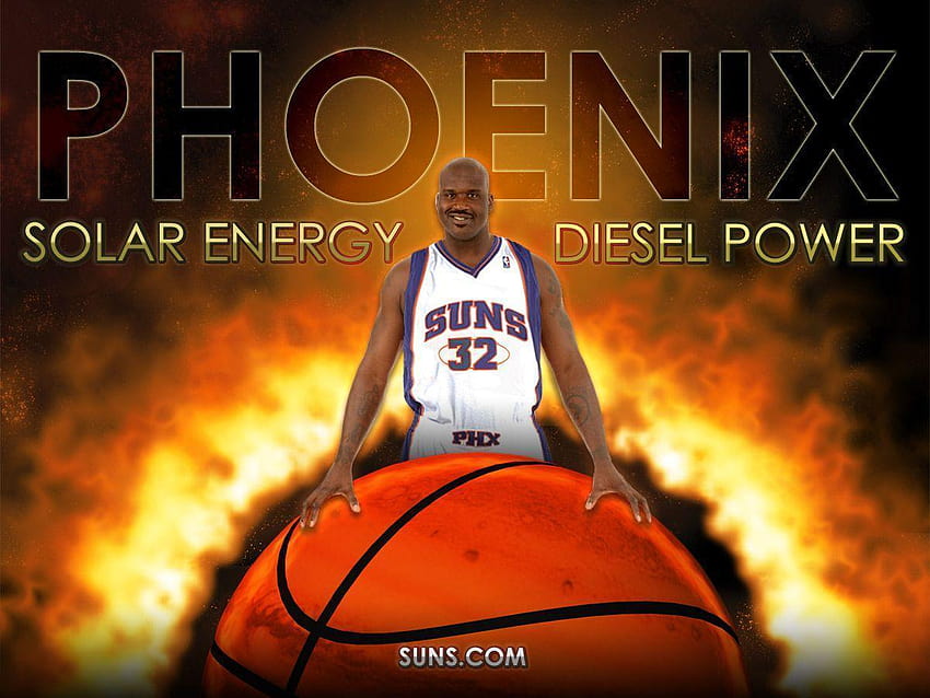 PUT THE SUNS ON YOUR !, shaquille oneal HD wallpaper