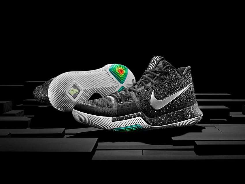 Kyrie 3 von Nike Basketball veröffentlicht am 26. Dezember Schuhe mit Kyrie-Irving-Logo HD-Hintergrundbild