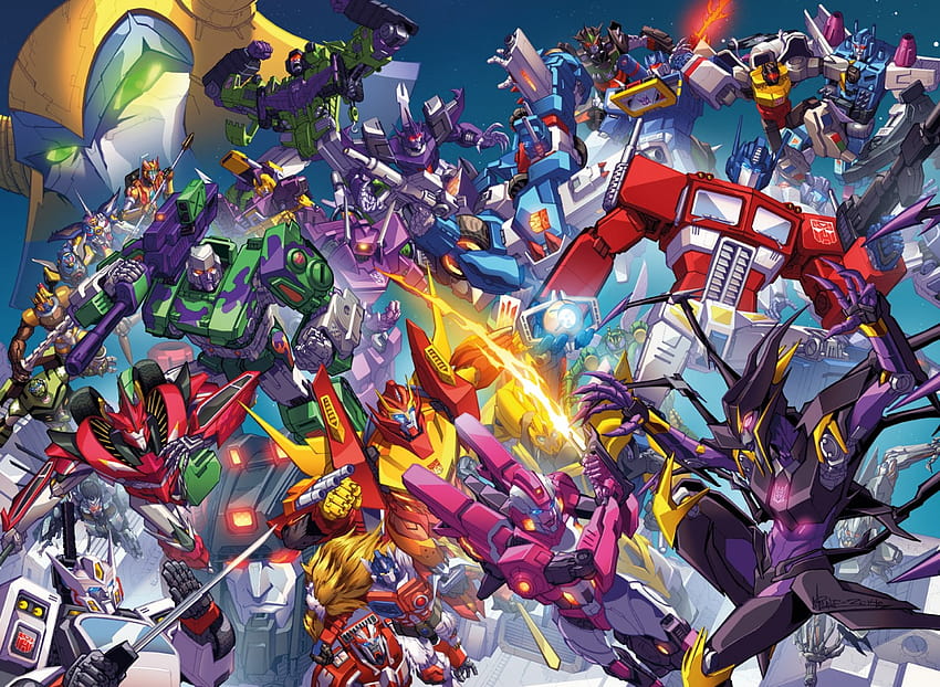 IDW Transformers and More Than Meets the Eye Interlocking Alex Milne Covers, transformers more than meets the eye HD wallpaper