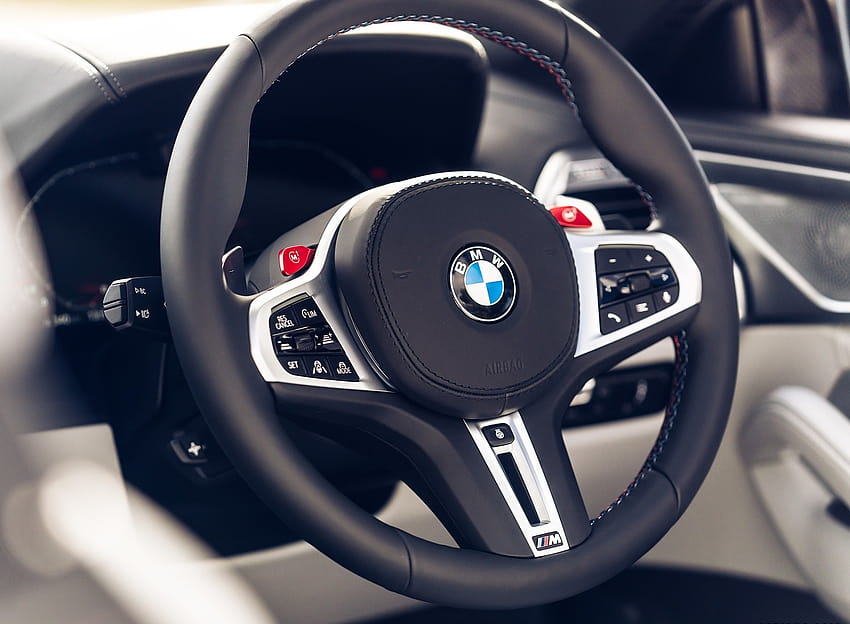 BMW M8 Competition Cabriolet 2020, volant bmw Fond d'écran HD
