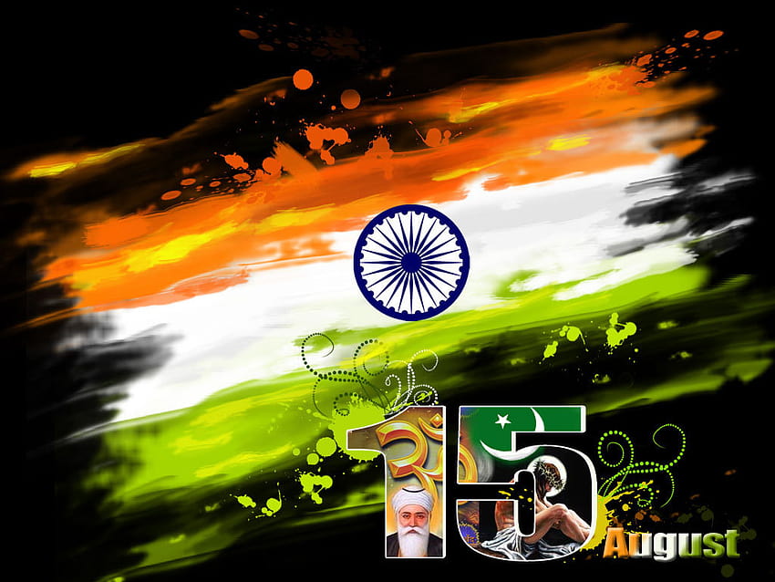 Drapeau indien [1024x768] pour votre, mobile et tablette, drapeau indien dp Fond d'écran HD