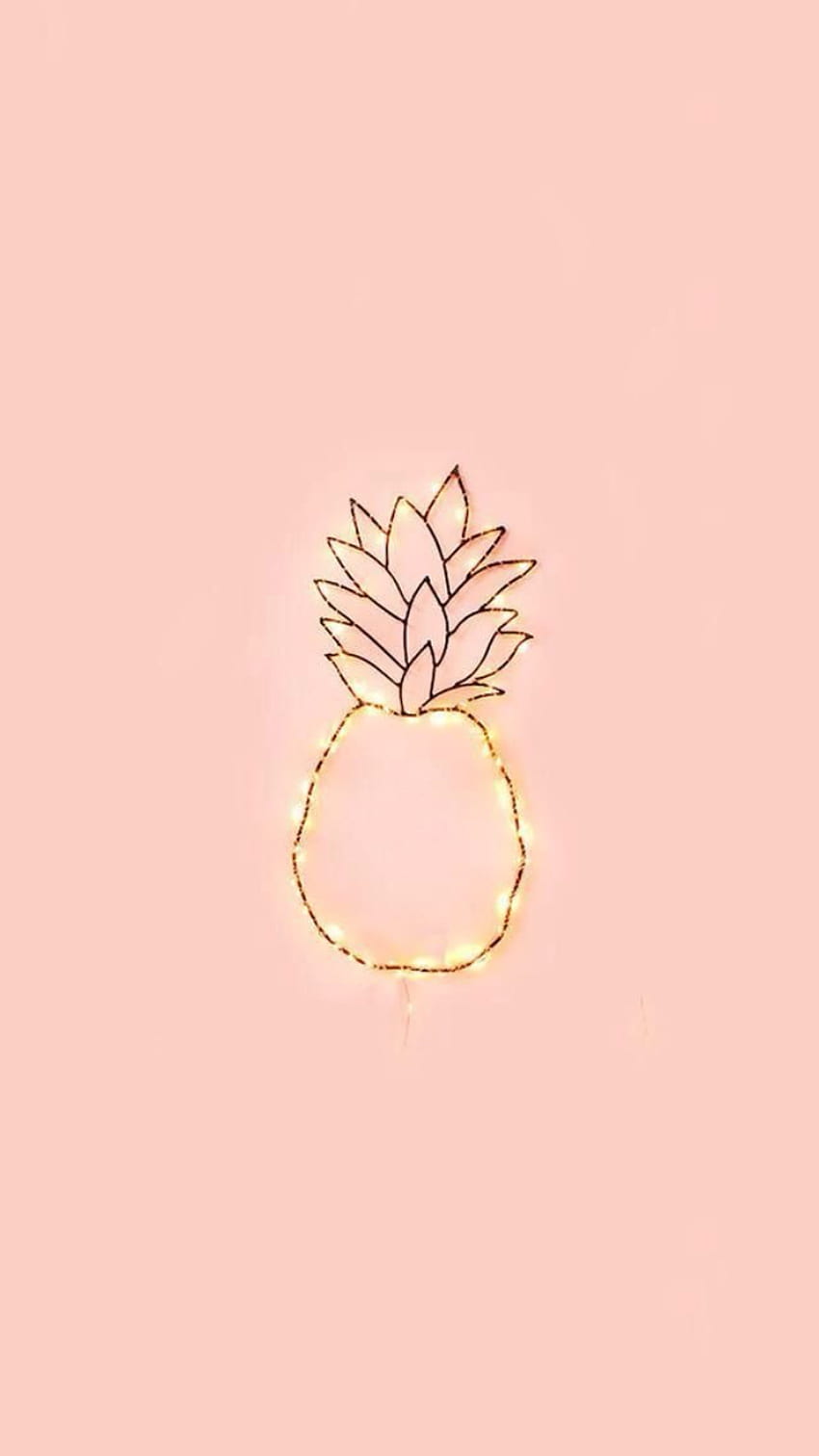Pineapple Aesthetic, cute aesthetic pics HD phone wallpaper