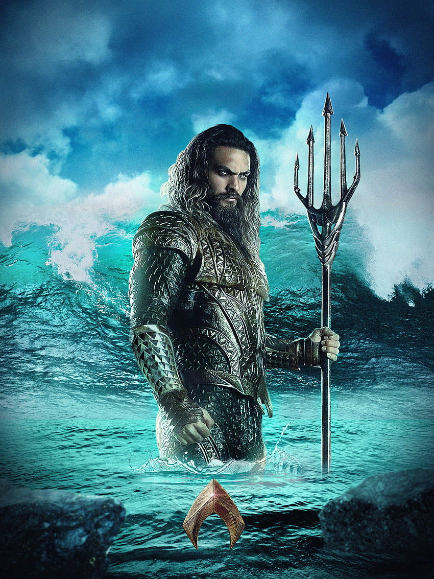 Aquaman, film afişi 2018 HD telefon duvar kağıdı