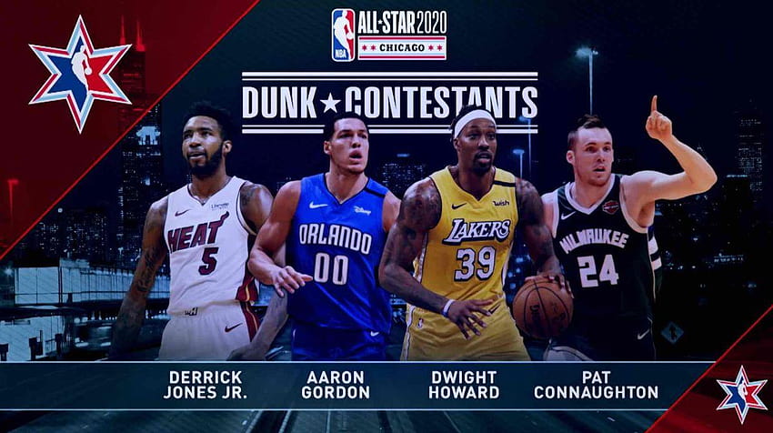 TNT announces 2020 AT&T Dunk Contestants, nba slam dunk contest 2020 HD wallpaper