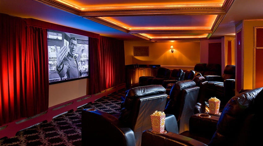 atividade cinema interior home theater design ideias sala, home cinema papel de parede HD