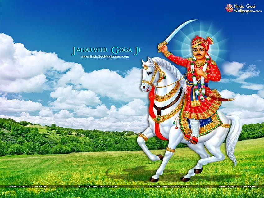 Jaharveer Goga ji, &, goga maharaj HD-Hintergrundbild
