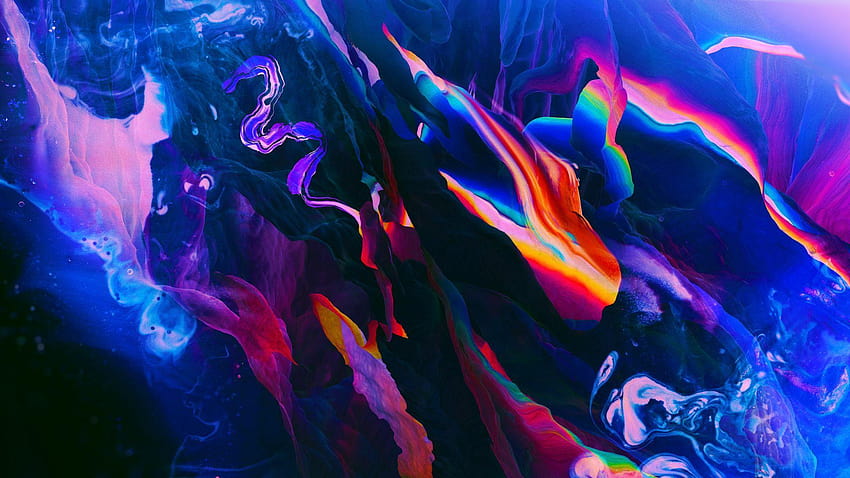 abstracto, colorido, abstracto en 2020, paranoico fondo de pantalla