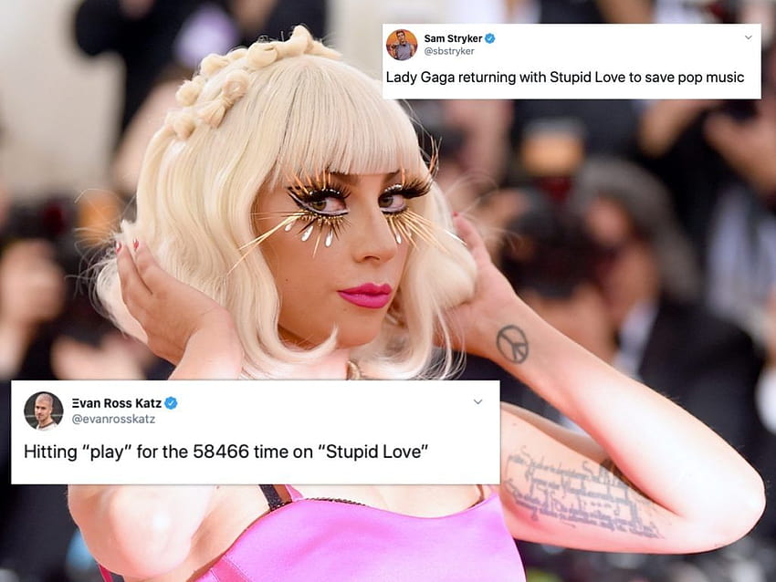 Lady Gaga's Stupid Love ist durchgesickert und die Fans flippen aus, Lady Gaga dumme Liebe HD-Hintergrundbild