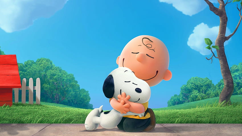 Los cacahuetes Charlie Brown Snoopy fondo de pantalla