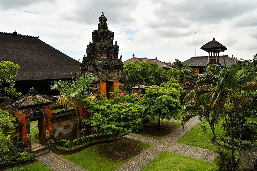Endonezya Bali Tapınaklar Ağaçlar Şehirler Tasarım HD duvar kağıdı