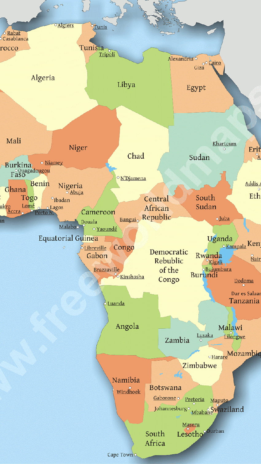 Desktop   Of Map And Africa Map 1515x1600 For Your Mobile Tablet 