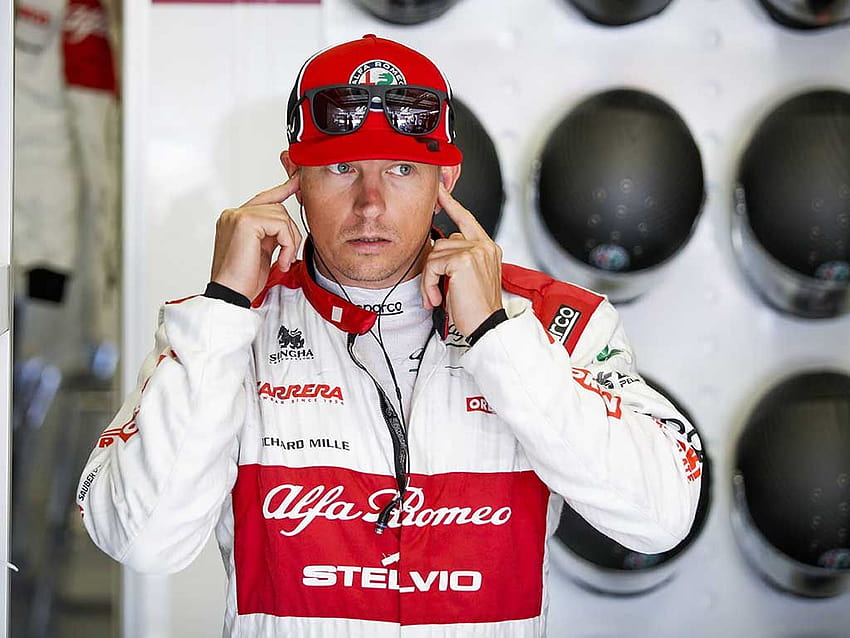 Kimi Raikkonen imperturbable avant de battre le record de départs en F1, kimi raikkonen 2021 Fond d'écran HD