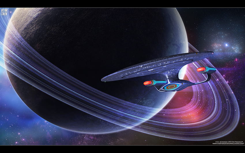 USS Enterprise NCC, Star Trek USS Enterprise papel de parede HD