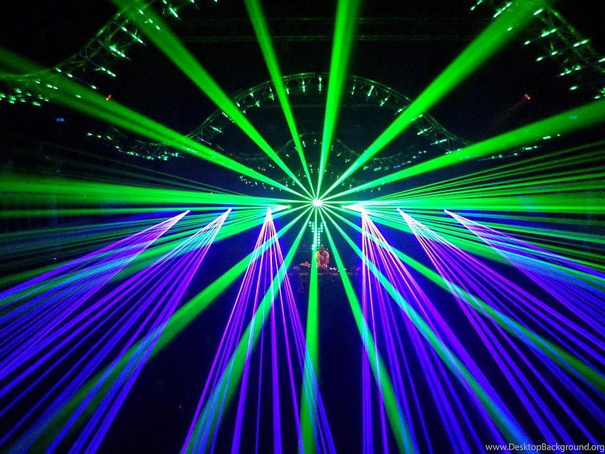 laser beams HD wallpaper