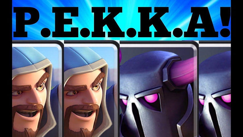 PEKKA und Wizard-Strategie! Lets Play Clash Royale: Episode 44, Pekka-Zauberer HD-Hintergrundbild