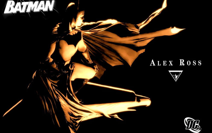 Alex Ross's Batman, alex ross batman HD wallpaper