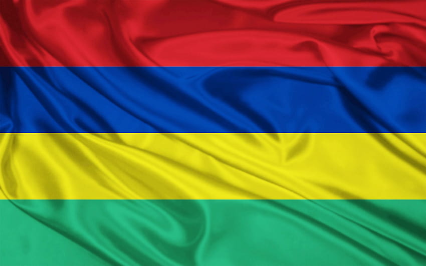 Mauritius flag HD wallpaper