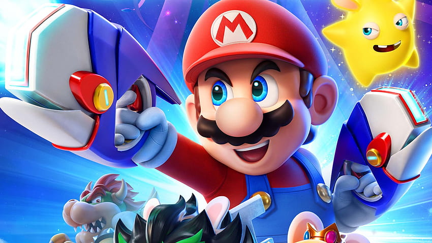 Mario  Rabbids Sparks of Hope on Twitter  Anniversary art Mario Mario  and luigi