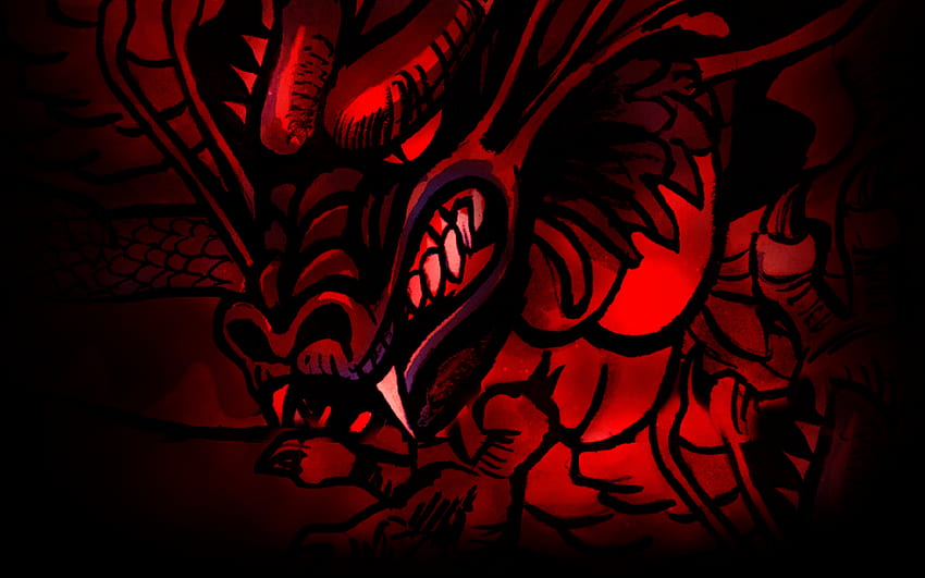 Communauté Steam :: Guide :: The of Red Backgrounds, fond noir oeil du diable png Fond d'écran HD