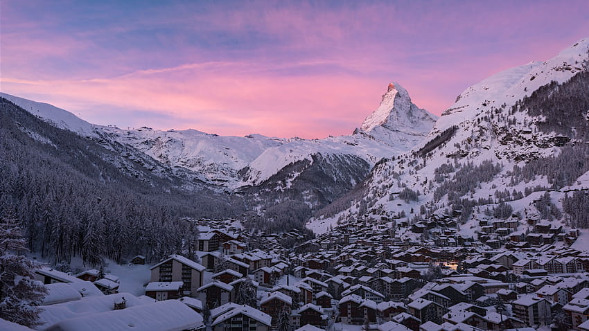 Matterhorn From Zermatt HD wallpaper