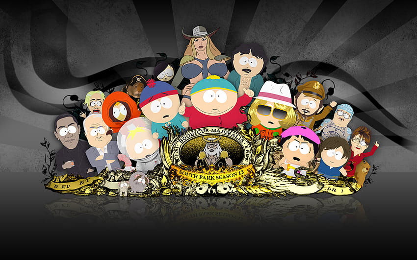 TV, 사우스 파크, Eric Cartman, Stan Marsh, Kenny McCormick, Kyle Broflovski HD 월페이퍼
