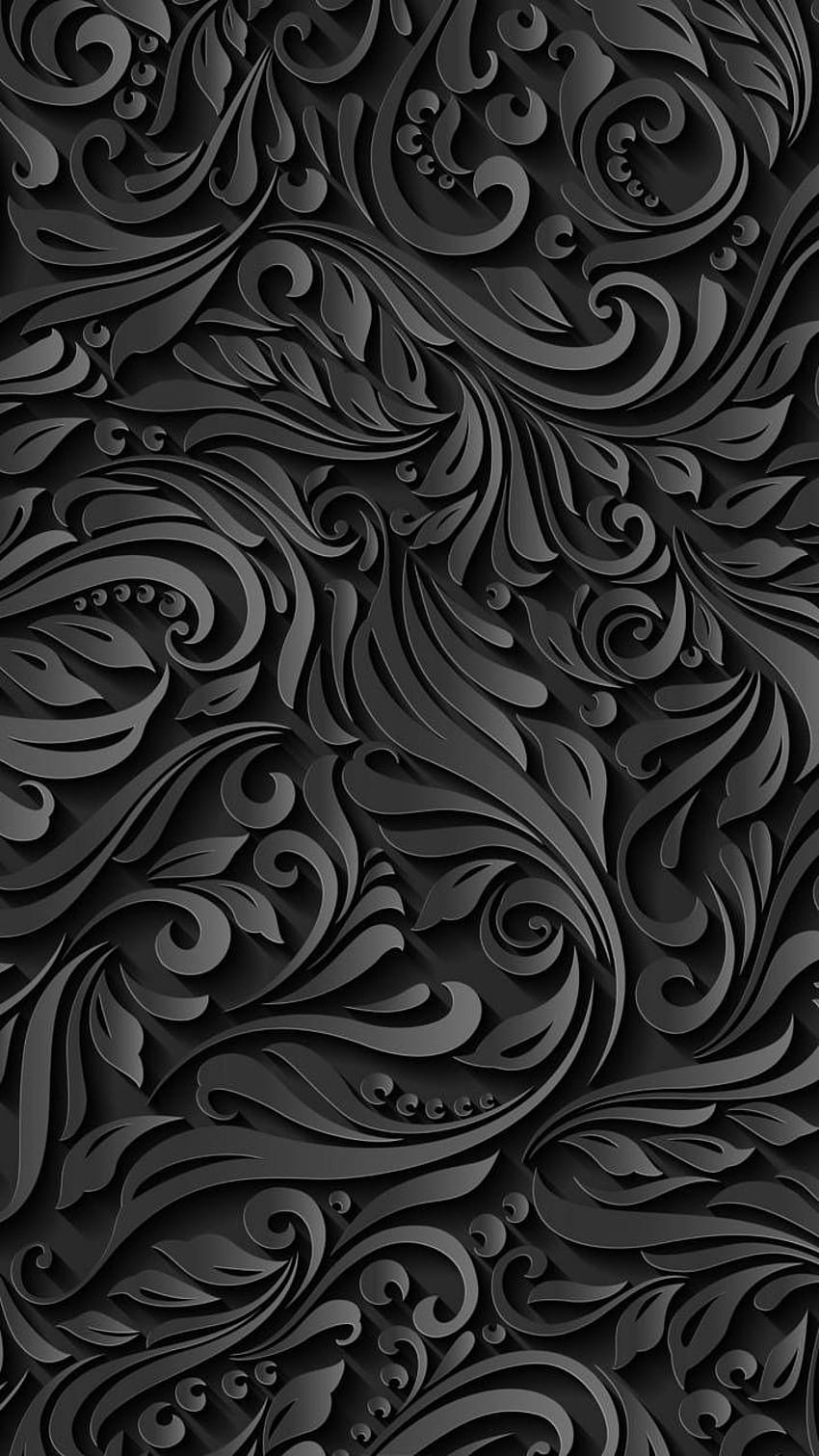 Black Abstract Mobile HD phone wallpaper