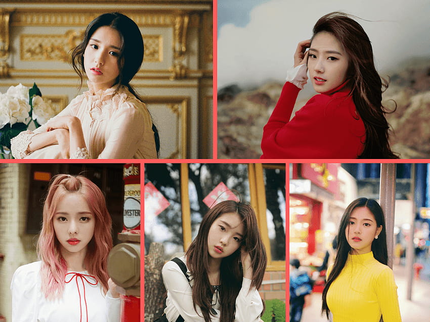 The story of LOONA: The first five girls, loona members HD wallpaper