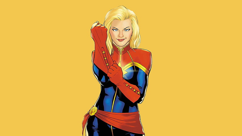 Captain Marvel Animated, cute marvel cartoon HD wallpaper | Pxfuel
