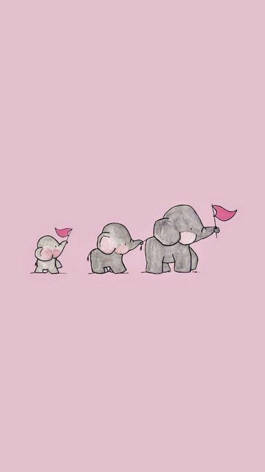 cute elephant iphone wallpaper