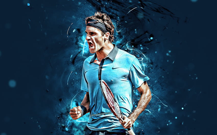 logo Rogera Federera Tapeta HD