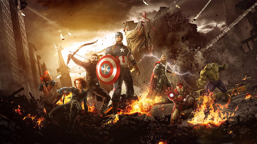 New Avengers Age of Ultron HD-Hintergrundbild