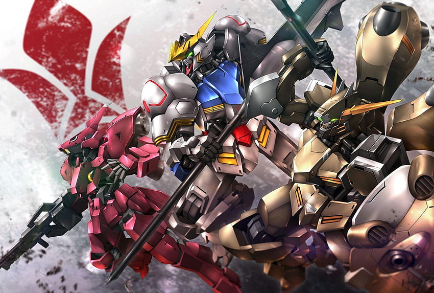 Gundam Barbatos HG HD-Hintergrundbild
