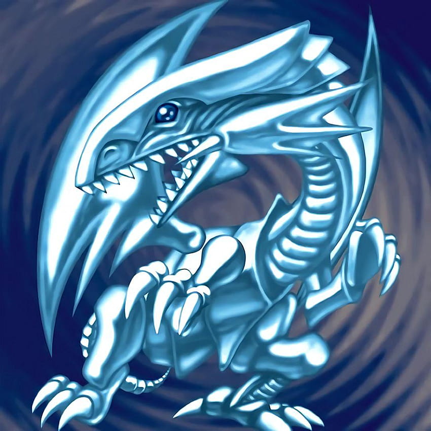 yugioh dragão branco de olhos azuis Papel de parede de celular HD