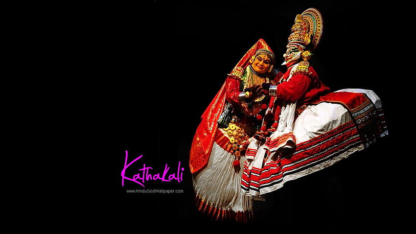 Kerala Kathakali, cultura de Kerala fondo de pantalla