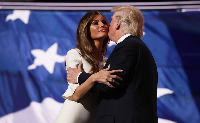 Melania Trump, First Lady, Donald Trump, US-Präsident HD-Hintergrundbild