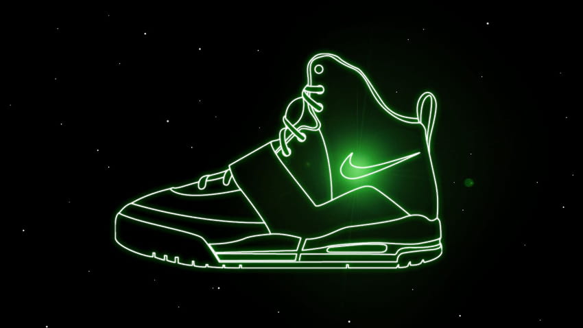 Nike Glowing Shoes Logo [1600x1200] for your , Mobile & Tablet, nike aesthetic shoes HD wallpaper