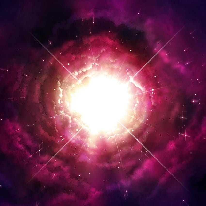 Cosmic Blast iPad, red supernova HD phone wallpaper