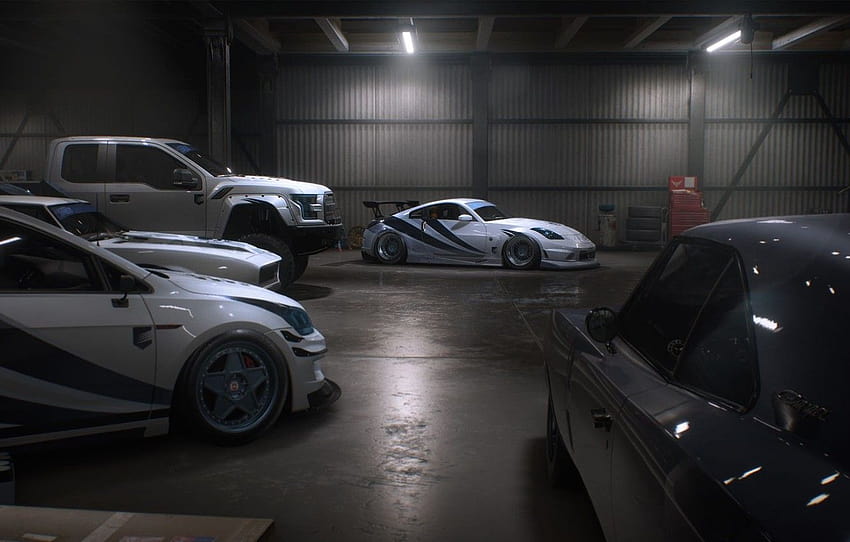 Nissan, NFS, Carros, Garagem, Veículos, Need for Speed: Payback , section игры, car garage papel de parede HD