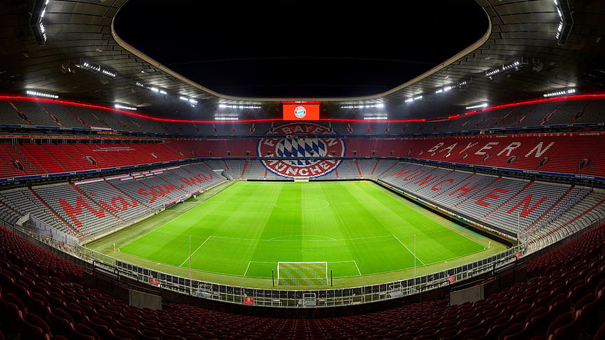 : พื้นหลังหน้าจอ Allianz Arena วอลล์เปเปอร์ HD