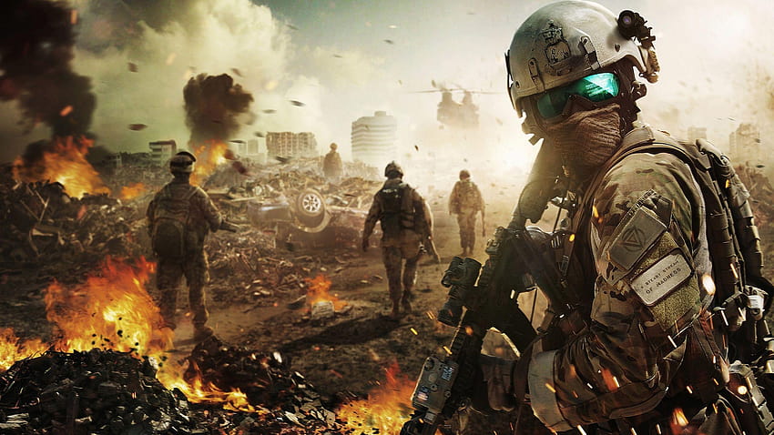 Battlefield Wallpaper 4K Soldier War Military Games 5382