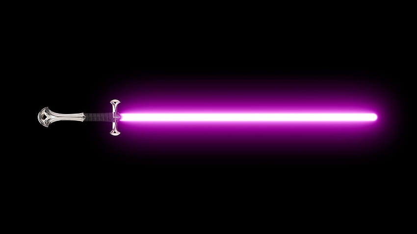 Sable de luz púrpura, sable de luz rosa fondo de pantalla